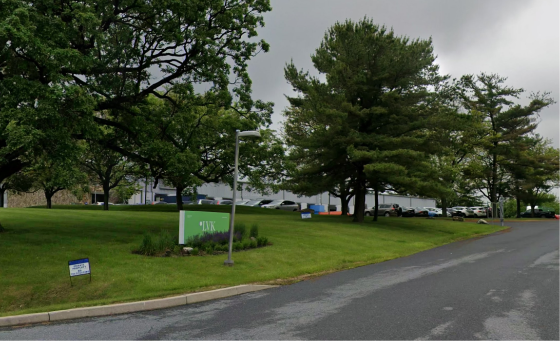 LVK Logistics facility in Allentown, Pennsylvania