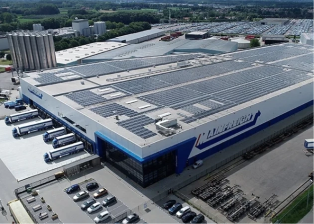 Mainfreight Inc. facility in Born, Limburg