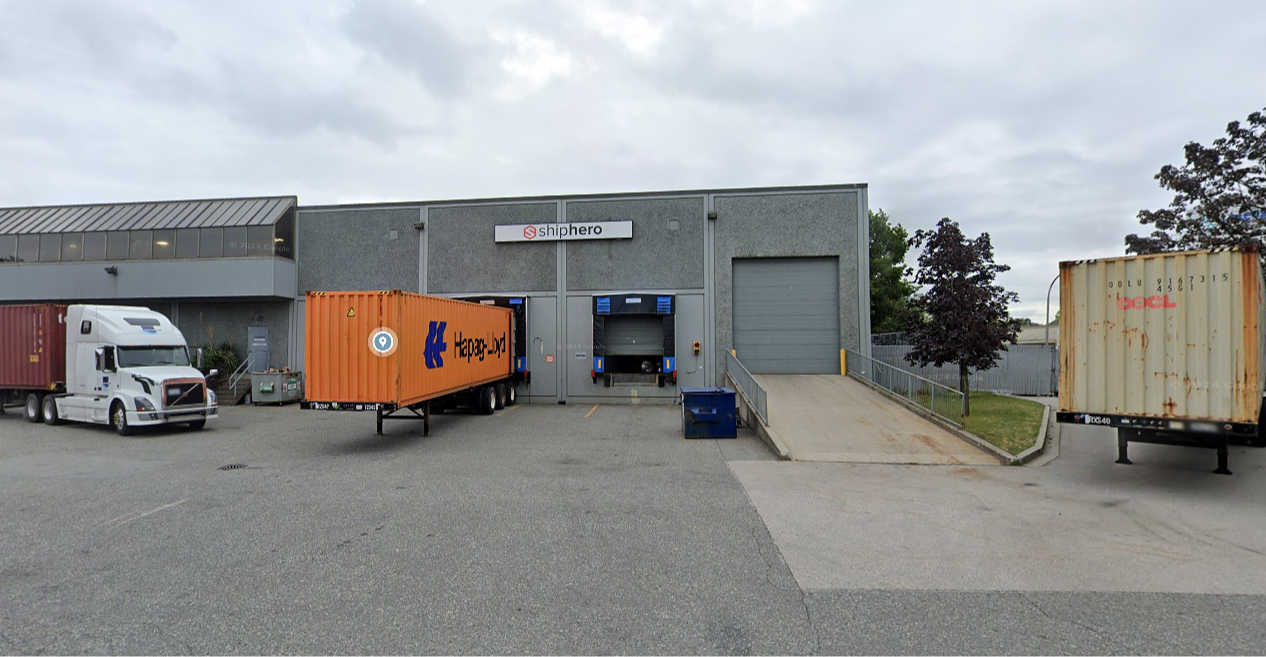 LVK Logistics facility in Delta, British Columbia