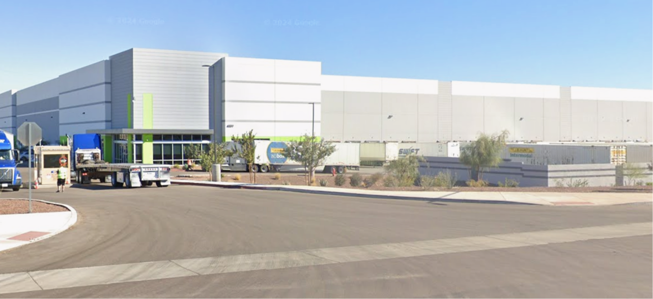 Unis Fulfillment facility in Waddell, Arizona