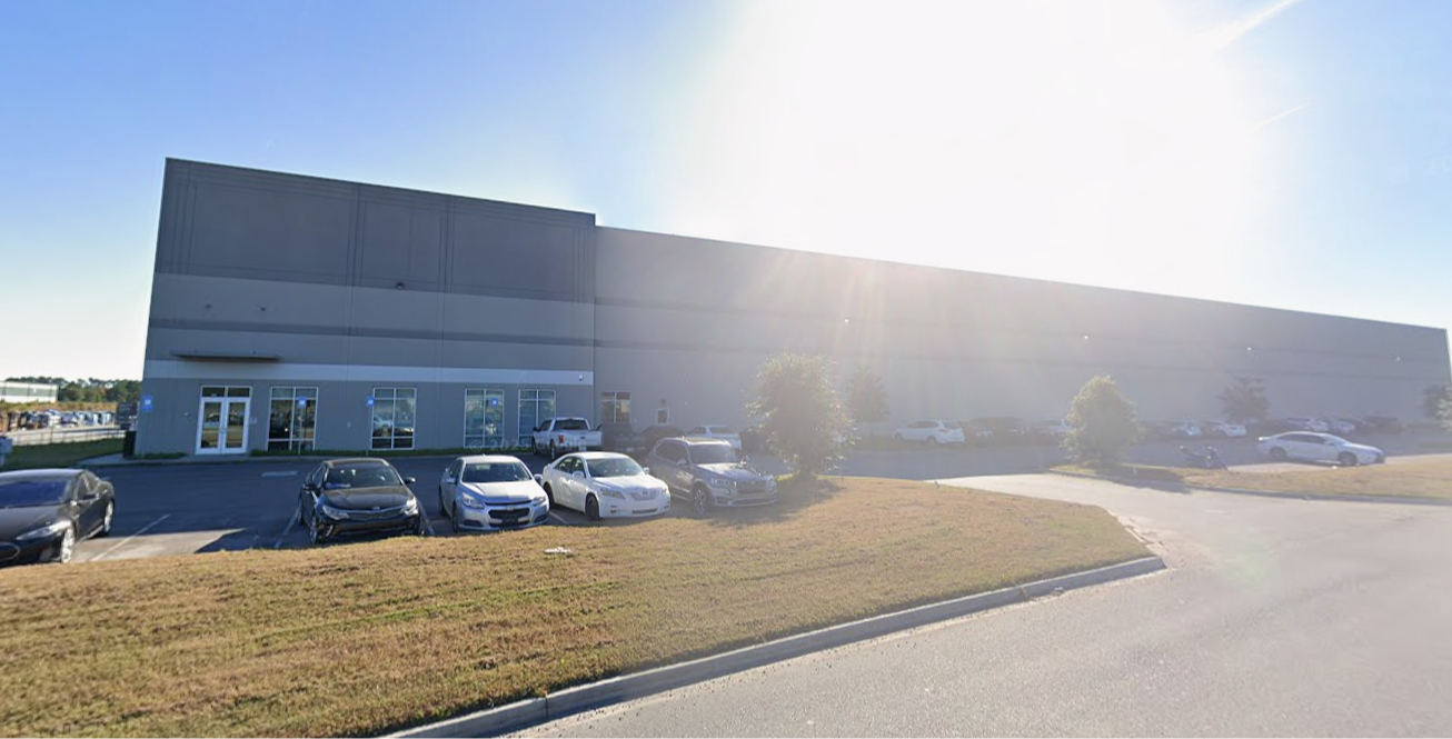 Unis Fulfillment facility in Pooler, Georgia