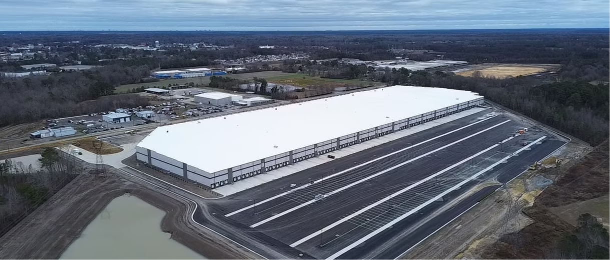 Unis Fulfillment facility in Suffolk, Virginia