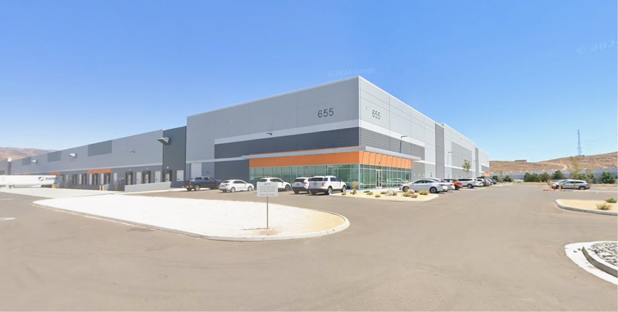 Symbia Logistics facility in Sparks, Nevada