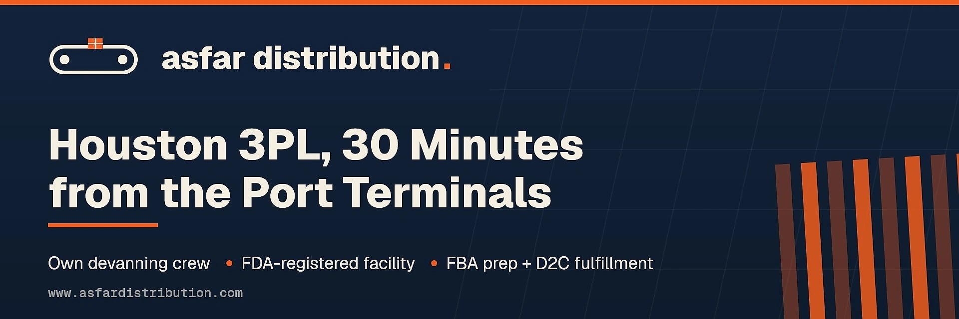 Asfar Distribution facility in Houston, Texas